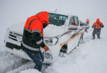 روایتی از برف سنگین و خدمترسانی دستگاهها در کردستان+ عکس و فیلم