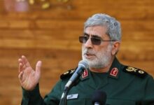 سردار قاآنی: آمریکا باید بیشتر از امروز عواقب حمایتش از صهیونیستها را متحمل شود