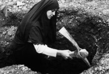 شهری با زخم‌های سوخته