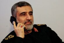 فیلم| گزارش عملیاتی سردار حاجی‌زاده از موشک‌باران تروریست‌ها