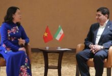 مخبر در دیدار معاون رئیس‌جمهور ویتنام: کارگروه مشترک ایران- ویتنام برای افزایش سطح مناسبات اقتصادی تشکیل شود