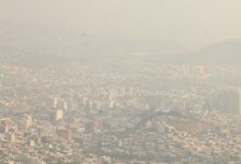 هوای تهران آلوده می‌شود