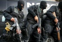 پابند پلیس بر پاهای گروگانگیر در هرمزگان