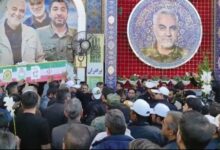 پیکر مطهر شهید «محمدعلی ضیاءالدینی» در کرمان تشییع شد
