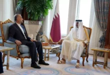 دیدار امیرعبداللهیان با امیر قطر + ویدیو
