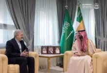 دیدار سفیر ایران با وزیر گارد ملی عربستان