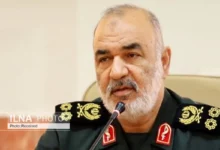 شلیک موشک بالستیک دوربرد از ناو جنگی سپاه