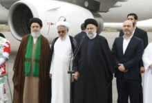 قابی از هرمزگان؛ چه کسانی از رییس جمهور استقبال کردند؟