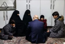 قالیباف با خانواده شهید مدافع حرم دیدار کرد