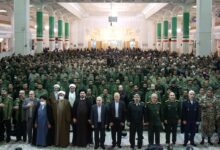 نیروهای مسلح قم سالروز ورود امام(ره) به کشور را گرامی داشتند