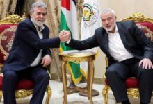 هنیه و النخاله پیشنهاد جدید آتشبس در غزه را مورد بررسی قرار دادند