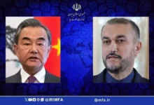 پیام تبریک امیرعبداللهیان به همتای چینی خود