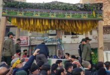 پیکر شهید مدافع حرم «سعید علیدادی» تشییع شد+عکس و فیلم