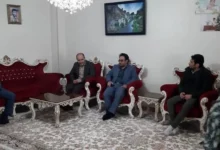 دیدار رئیس مرکز آمار و فناوری اطلاعات قوه قضاییه با خانواده شهید محمودی