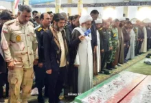 تشییع پیکر ۲ شهید حافظ امنیت حادثه تروریستی چابهار و راسک