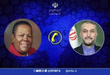 تماس تلفنی وزرای خارجه ایران و آفریقای جنوبی