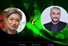 درخواست وزیر خارجه استرالیا برای خویشتنداری ایران