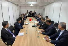 دیدار احمدیان با دبیر کمیته سیاسی و حقوقی دفتر مرکزی حزب کمونیست چین