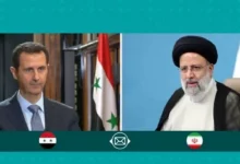 رئیسی فرا رسیدن روز ملی جمهوری عربی سوریه را تبریک گفت