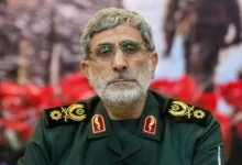 پیام تسلیت سردار قاآنی به هنیه
