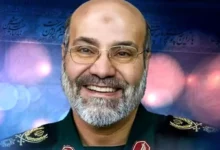 پیکر سردار شهید زاهدی وارد اصفهان شد