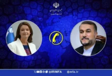 گفت‌وگوی تلفنی وزرای امور خارجه ایران و اسلوونی درباره تحولات منطقه