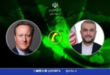گفتگوی تلفنی وزیر خارجه انگلیس و امیرعبداللهیان
