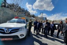 بازدید وزیر جهاد کشاورزی از مانور گشتهای یگان امور اراضی استان تهران