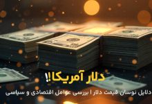 دلایل نوسان قیمت دلار | بررسی عوامل اقتصادی و سیاسی