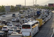 ترافیک سنگین در اتوبان کرج-قزوین/مسافران کلافه، اینترنت هم قطع