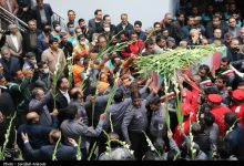 وداع باشکوه کرمان با شهید آتشنشان محسن میرشکار؛ قهرمانی که در راه نجات جان هموطنان جان باخت