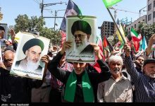 طنین انداز شعار «اردبیلی اویاخدی/رهبرینه دایاخدی» در اردبیل