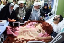 عیادت نمایندگان امام خامنهای از جانبازان