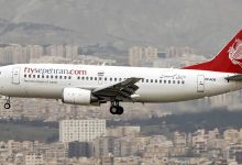 نخستین پرواز مسافربری تهران به دبی پس از جنگ رمضان به زمین نشست