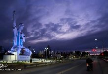 رونمایی از بزرگترین مجسمه لیونل مسی در آرژانتین؛ رکوردشکنی جدید فوقستاره