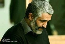 پژمان جمشیدی در مراسم تشییع پیکر زندهیاد اکبر عبدی حاضر شد