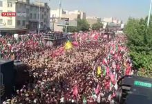 ببینید| قاب‌های ماندگار و بی‌نظیر از تشییع امام شهید