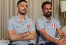 گفتگو با عمری و عیدی در حاشیه اردوی پرسپولیس در ترکیه
