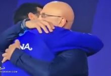 خوش و بش صمیمی اسکالونی و دلافوئنته پیش از فینال جام جهانی