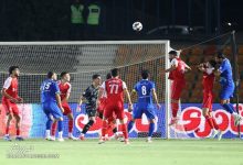 گل مشکوک استقلال خوزستان به پرسپولیس؛ توپ از روی خط رد شد؟