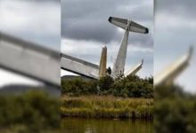 سقوط یک هواپیما در آلاسکا آمریکا