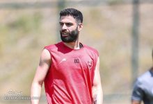 یاسین سلمانی برای اولین بار بازوبند کاپیتانی پرسپولیس را بست