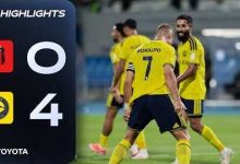 رونالدو با گل ۹۷۷ در پیروزی پرگل النصر مقابل الریاض درخشید