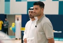 طارمی و بازیکنان الوصل در مدرسه امارات؛ برنامه ویژه آموزشی