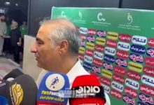 حسینی: مقابل استقلال خوب بازی کردیم اما نتیجه نگرفتیم