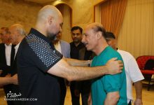 پیشکسوتان استقلال خوزستان در اردوی آبیپوشان پیش از بازی با السد