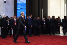 ببینید| پزشکیان وارد اجلاس شانگهای پلاس شد