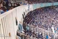 استقرار خطرناک هواداران استقلال در طبقه دوم نقش جهان