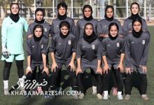 شکست تیم فوتبال دختران نوجوان ایران مقابل قرقیزستان در جام کافا