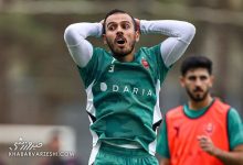 بازگشت ابوالفضل جلالی به تمرینات پرسپولیس؛ اما با احتیاط کادر فنی